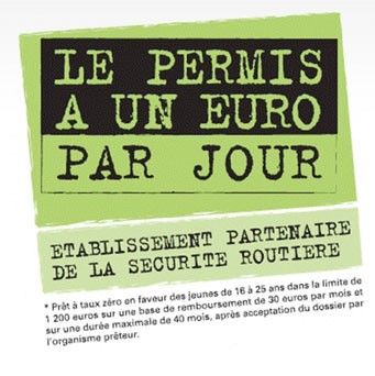 permis a 1 euro